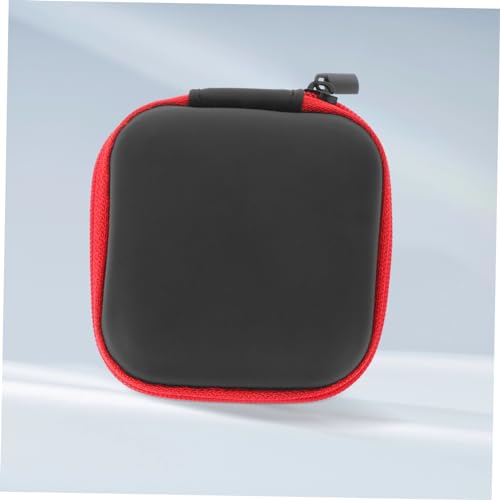 SHINEOFI Portable EVA Earbuds Case Zipper Closure Travel Organizer for Earbuds and Accessories Compact Storage Bag for Electronic Cables for Travel and Home Use