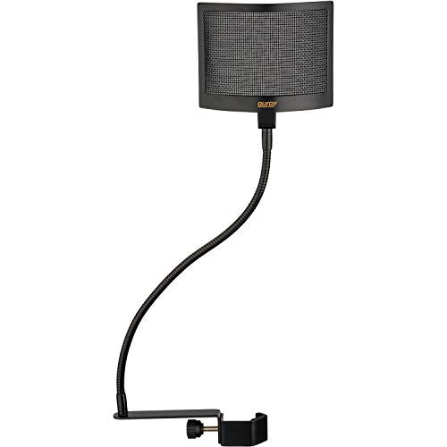 Auray PFMU-12 Universal Wire Mesh Pop Filter with 12" Gooseneck (Matte Black)
