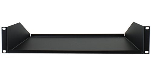 Penn-Elcom R1194/2UK 2-Space (2U) Solid Steel Rack Shelf/Component Station