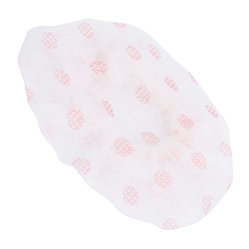 120 Pcs Microphone Caps Disposable | Non - Woven Particle & Saliva Guard Replacement Covers for Handheld Microphones/Home/Studio | 7x7.6cm (red dot white) - color: red dot white