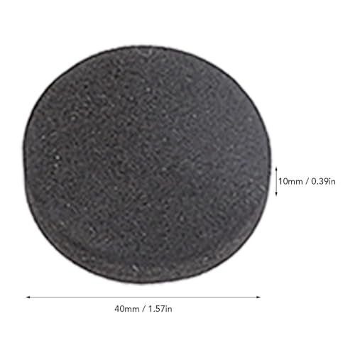 50Pcs Black EVA Foam Vibration Soundbar Isolation Pads Non Slip Thickened Adhesive Shock Absorption Pads Studio Monitors(40 * 10mm) - style: 40*10mm