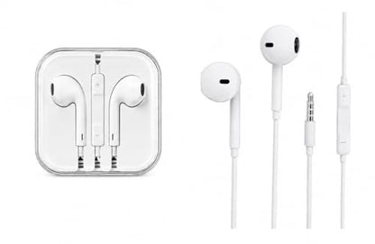 2 Pack Wired Earbuds with Microphone and Volume Control, 3.5mm in-Ear Headphones Compatible with Smartphones, Tablets, Laptops, MP3 Players and Devices with 3.5mm Audio Jack, Clear Sound Earphones