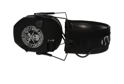 Walker's Razor Slim Electronic Muff - color: 2nd Amendment, size: One Size