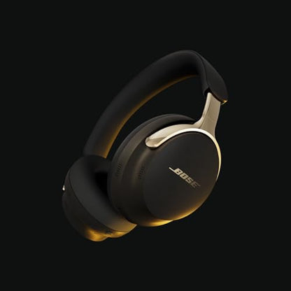Bose QuietComfort Ultra Bluetooth Headphones (2nd Gen), Wireless Headphones with Spatial Audio, Over Ear Noise Cancelling with Mic, Up to 30 Hours of Play time, Desert Gold - Limited Edition Color - color: Desert Gold