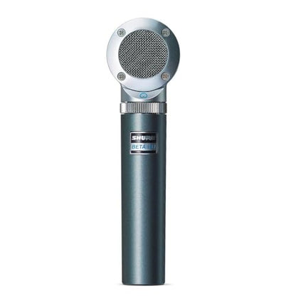 Shure BETA 181/C 초소형 소형 다이어프램 사이드 어드레스 다용도 콘덴서 마이크, 교체 가능한 폴라 패턴 캡슐 옵션, 3핀 XLR 커넥터 - 카디오이드 - style: 카디오이드