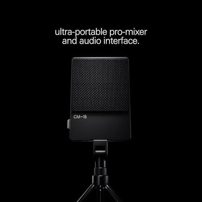 teenage engineering TX–6 portable and rechargeable 6 stereo channel mixer, usb audio interface and sound card, 8 hour battery life, built-in effects, ble and usb midi, iOS compatible (black)