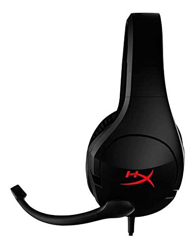 HyperX Cloud Stinger – Gaming Headset, Lightweight, Comfortable Memory Foam, Wired, Swivel to Mute Noise-Cancellation Mic, Works on PC, PS4, PS5, Xbox One/Series X|S, Nintendo Switch and Mobile ,Black