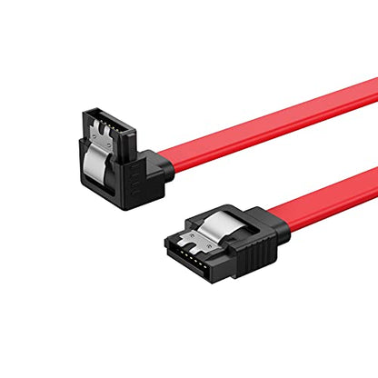 CableCreation SATA III Cable, 2-Pack 0.6FT SATA III 6.0Gbps 7pin Data Cable - size: 0.6FT, style: 2-Pack/Straight-Angle