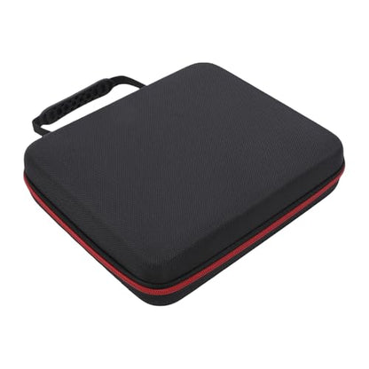 Shockproof Wireless Mic Case Large Capacity Handheld Mic Travel Bag for Audio Technicians Sound Engineers Soft Inner Lining for 4 Microphones