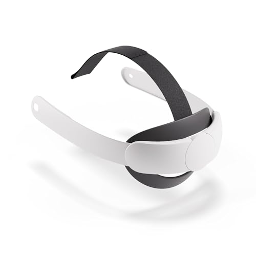 Meta Quest Elite Strap — Works with Meta Quest 3/3S — Premium Comfort and Weight Distribution — Adjustable, Ergonomic Fit — Reduces Pressure and Fatigue | Ergonomic VR headset support with adjustable fit dial and flexible silicone cradle for stability and
