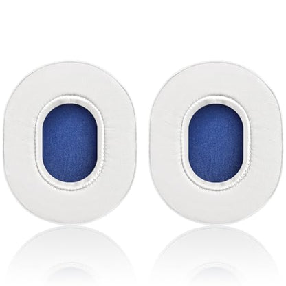 HAOMUK Replacement Ear Pads for Skullcandy Crusher Wireless/Evo/ANC Hesh 3/EVO/ANC, Headphones Ear Cushions, Headset Earpads, Ear Cups Cover-White - color: White