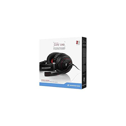EPOS I SENNHEISER GAME ZERO 게이밍 헤드셋, 노이즈 캔슬링 마이크가 있는 폐쇄 어쿠스틱, 접이식, 플립-투-뮤트, 경량, PC, 맥, Xbox One, PS4, 닌텐도 스위치 및 스마트폰 호환 가능 | Noise-canceling Microphone, Xbox One, PS4, Nintendo Switch, Smartphone compatible