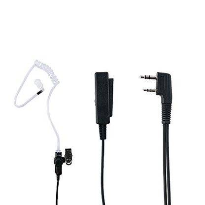 2-Wire Tube Earpiece Compatible with Baofeng UV-5R Kenwood TK-3360