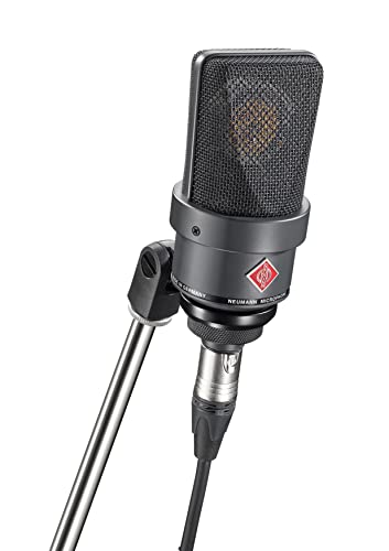 Neumann TLM 103-MT Large Diaphragm Cardioid Microphone, Black, XLR - style: Microphone w/mount & case
