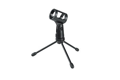 Gator Frameworks Mini Tripod Desktop Microphone Stand with Clip for Wireless Mics and Collapsible Legs (GFW-MIC-0251) - size: Mini Tripod, style: Wireless Mics