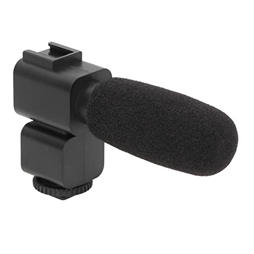 Stereo Shock Absorbing Video Recording Microphone for Camera Studio Recording, Home Recording, Podcasting and Streaming