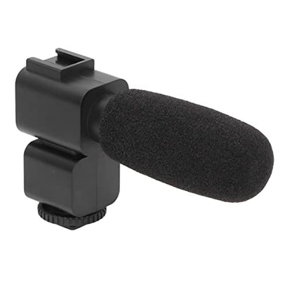 Stereo Shock Absorbing Video Recording Microphone for Camera Studio Recording, Home Recording, Podcasting and Streaming
