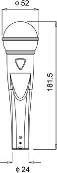 JTS NX-8 Vocal Dynamic Microphone, Cardioid