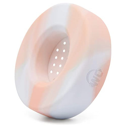 WC SweatZ Solo - Patented Earpad Sweat Covers for Beats Solo 4 & 3, Made by Wicked Cushions | Sweatproof & Machine Washable | Pink Marble - color: Pink Marble