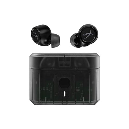HyperX Cirro Buds Pro – True Wireless Earbuds, Active Noise Cancellation, ANC, Ambient Sound Mode, Low Latency, Bluetooth 5.2, IPX4, Fast Charge, PC, Nintendo Switch, Mobile - Black - color: Black