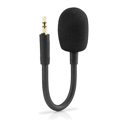 LEFXMOPHY Mic Replacement for NEW Razer BlackShark V2 Pro Wireless Gaming Headset 2023 Edition (Not for 2020) Black Shark 3.5mm Detachable Game Boom Microphone Accessory - color: Black 2023 Edition 1-Pack