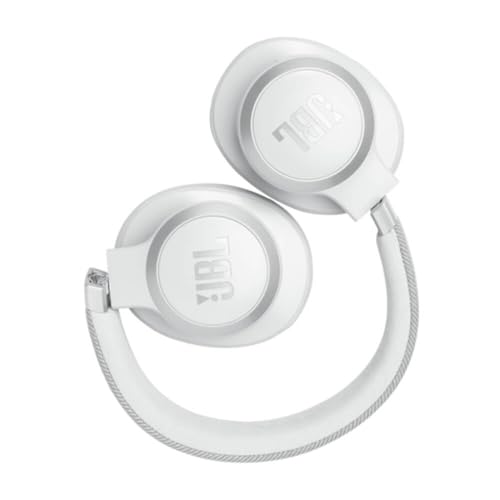 JBL LIVE770NCWHT Live 770NC Wireless Over-Ear Adaptive Noise Canceling Headphones - White - color: White