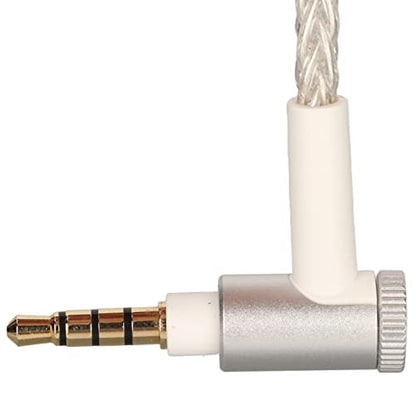 Headphone Extension Cable, MMCX to 3.5mm Sound Replacement Cord for SE846 SE535 SE215 SE315 SE425, MAGAOSI K5 LZ A5 Headphone Upgrade Cable with Mic