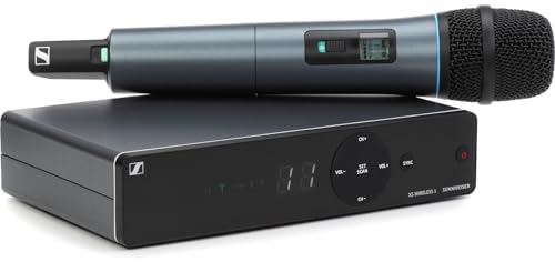 Sennheiser Pro Audio XSW 1-825-A Vocal Wireless Microphone, A Range 548-572 MHz, Black, medium - style: e825 Vocal Microphone
