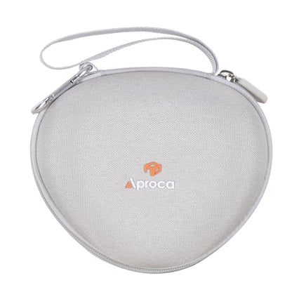 Aproca Kids Headphones Case Compatible with iClever BTH12 / HS19 / BTH26 Kids Bluetooth Headphones, Storage Hard Bag -Grey (Case Only) - color: Grey