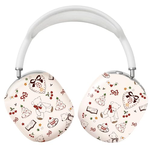iBenzer Protective Case for AirPods Max Headphones, Ear Cups Cover for Apple AirPods Max (2024 USB-C / 2020 Lightning), Teddylicious, AP-MAX-124 - color: Teddylicious