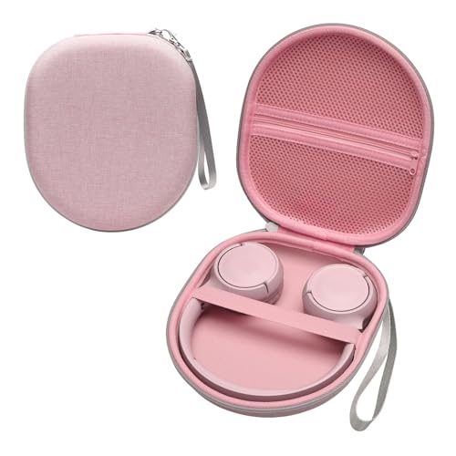 Headphone Headset Case Compatible with JBL Tune 510BT/Soundcore by Anker Life Q20 Q30/BERIBES/KVIDIO/Sony Wireless On-Ear Headphones, Pink - color: Pink