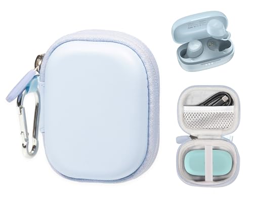 case for TOZO A1 Mini Wireless Earbuds Bluetooth 5.3 in Ear Light-Weight Headphones Built-in Microphone (Blue) - color: Blue