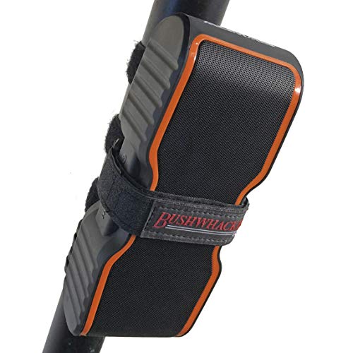 Bushwhacker UTV and Wakeboard Tower Speaker Mount - Adjustable Non-Slip Strap for Roll Bars - Fits Bluetooth Portable Speakers Up to 12" - Cage, Side-by-Side, Boat Accessory