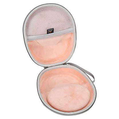 Aproca Pink Hard Storage Travel Carrying Case, for Logitech H390 / Logitech Zone 301 / Logitech Zone 300 Wired Headset - color: Pink