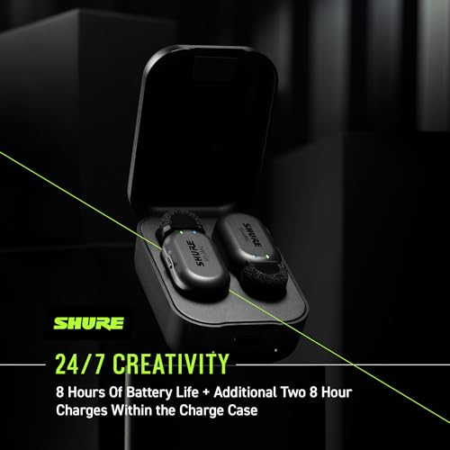 Shure MoveMic 2 Kit Wireless Lavalier Microphone System - style: Two Channel Kit