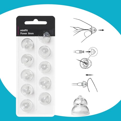for Oticon Hearing Aid Supplies,Power Dome 8MM/20PCS,Hearing Aid Domes - size: 8MM POWER DOME