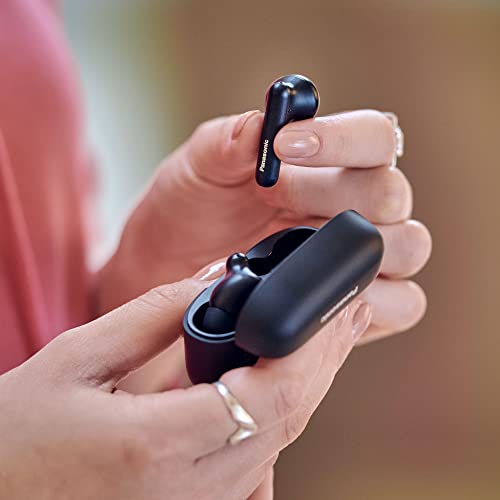 Panasonic ErgoFit True Wireless Earbuds, in Ear Headphones with XBS Powerful Bass, Bluetooth 5.3, Charging Case – RZ-B110W - style: Earbuds