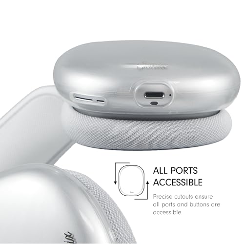 Sonix Protective Case for AirPods Max 2 & 1 | Headphones Cover | Clear - color: Clear