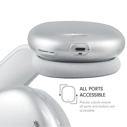 Sonix Protective Case for AirPods Max 2 & 1 | Headphones Cover | Clear - color: Clear
