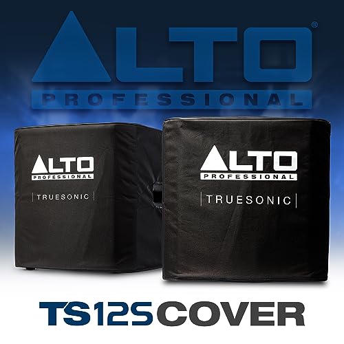 ALTO Durable Slip-On Cover for TS12S Subwoofer | Protective Rugged Cover, Nylon Lining Construction, and Easy Handle Openinings - style: TS12S Cover