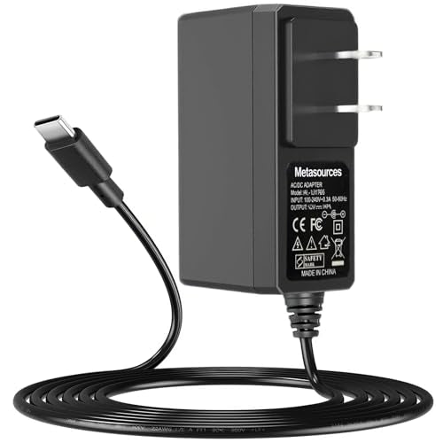 USB AC/DC Adapter Compatible with FiiO BTR17 Model F3084B | 5.4 USB DAC AMP Portable Bluetooth DAC and Headphone Amplifier Power Supply Cord Cable Charger