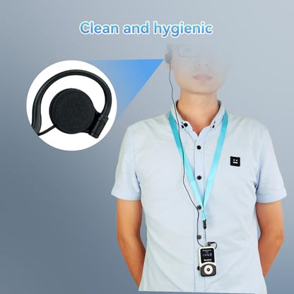 Retekess T130 Wireless Tour Guide System, Tour Guide Headsets(1TX 15RX)