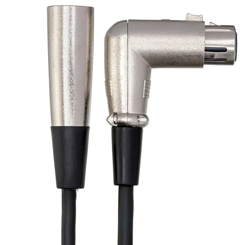 Hosa XFF-105 Balanced Interconnect Cable with Right-Angled XLR Female End - 5 Foot - size: 5 Feet