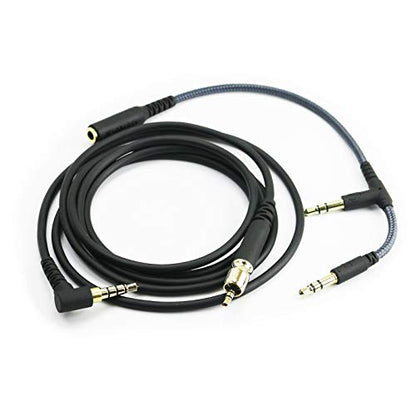 NewFantasia Replacement Audio Cable Compatible with EPOS H6Pro, GSP301, PC38X, GSP302, GSP602, GSP601, H3 Gaming Headsets 1.3m/4.3ft