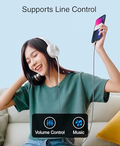 BlueRigger 3FT Female AUX to USB C Adapter - USB C to 3.5mm Audio Adapter Cable - Compatible with Phone, Tablet, Laptop - size: 36 in