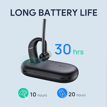 Yealink Bluetooth Headset Workstation, Office Wireless Headset with Mic, Speakerphone, Wireless Charging Pad, Charging Case, USB-C/A Dongle,Connect to Desk Phone, PC, Work with Teams Zoom - style: BH71 Workstation Pro (USB-C to A)