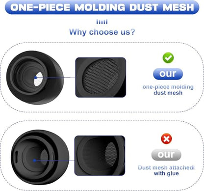 Premium Memory Foam Tips for AirPods Pro 1st&2nd Gen. No Silicone Eartips Pain. Anti-Slip Eartips. Fit in The Charging Case, 3 Pairs (Large) - size: Large