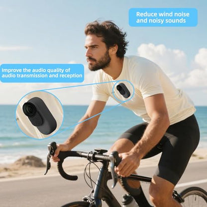 6 Packs Mic Wind Muff for Insta360 GO 3/3S, for Insta360 GO 3/GO 3S Accessories, Reduce Wind Noise