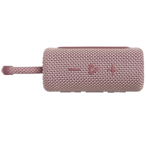 JBL Go 3 - Portable Mini Bluetooth Speaker, big audio and punchy bass, IP67 waterproof and dustproof, 5 hours of playtime, speaker for home, outdoor and travel (Pink) - color: Pink, style: GO3