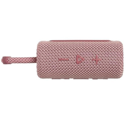 JBL Go 3 - Portable Mini Bluetooth Speaker, big audio and punchy bass, IP67 waterproof and dustproof, 5 hours of playtime, speaker for home, outdoor and travel (Pink) - color: Pink, style: GO3